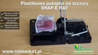 Pułapka na mysze SnapE RAT Jak pozbyć się myszy i szczurów  Rolmarketpl [upl. by Hcelemile227]