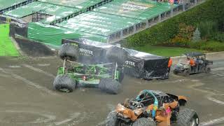 Monster Jam  Gillette Stadium  20210828  Gravedigger Freestyle [upl. by Nalla]