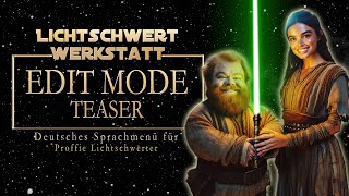 Proffie Lichtschwert Edit Mode in Deutsch  Teaser lichtschwert starwars neopixel [upl. by Edras66]