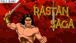 Rastan Saga  Arcade  Full Game Upscaled to 4K using xBRz [upl. by Assilanna487]