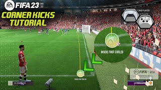 FIFA 23 NEW CORNER KICKS TUTORIAL  HOW TO SCORE GOALS USING THE NEW CORNER KICKS SYSTEM [upl. by Gala566]