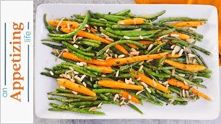 Roasted Green Beans and Carrots [upl. by Ahset]