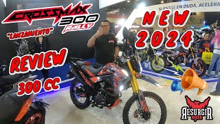 NUEVA CROSSMAX 300 RALLY 2024 VENTO  Review  Análisis [upl. by Essyla]