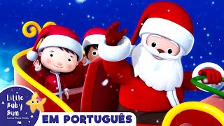 Um Feliz Natal pra Todos  Canções para crianças  Little Baby Bum em Português [upl. by Yggam]