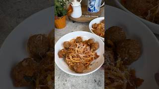 Meatballs foodshorts cooking youtubeshorts food foodie [upl. by Norbert86]