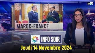 Info soir  Jeudi 14 Novembre 2024 [upl. by Esilana485]