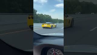 Perfect corvette C6 Z06 strolling by [upl. by Nayrbo759]