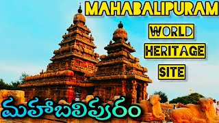 MAHABALIPURAM FULL TOUR IN TELUGU I FIVE RATHAS I SHORE TEMPLE I MAHABALIPURAM TOURIST PLACES [upl. by Nyllek]