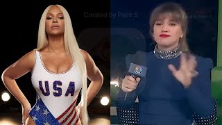 Kelly Clarkson Reacts To Beyonces YA YA For Team USA [upl. by Darcey]