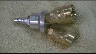 Harbor Freight  Central Pneumatic 3Way Quick Coupling Manifold Review [upl. by Inohs443]