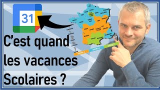 💥AGENDA💥 Comment ajouter lagenda des vacances scolaires de sa zone [upl. by Prud753]