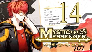 V DI LA VERDAD Mystic Messenger  Ruta de Seven  Parte 14 [upl. by Irma]