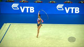 HALKINA Katsiaryna BLR  2017 Rythmic World Pesaro ITA  Qualifications Hoop [upl. by Dihgirb778]