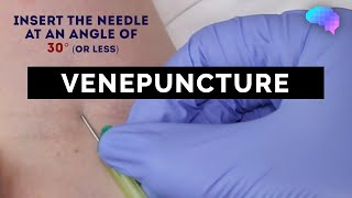 Venepuncture  How to take a blood sample  OSCE Guide  UKMLA  CPSA [upl. by Belita]