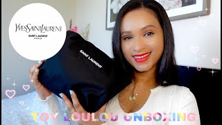 YSL TOY LOULOU UNBOXING  What Fits amp Mod shots [upl. by Lull802]