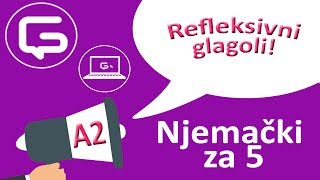 Njemački za 5 Refleksivni glagoli u njemačkom jeziku epizoda 22 [upl. by Eralcyram]