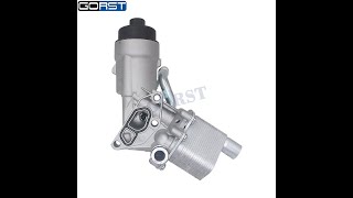 Oil Cooler Assembly 55566784 for Chevrolet Cruze Sonic Trax Buick Encore 14L 55593189 55594651 [upl. by Anialahs]