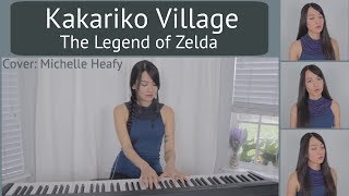 Kakariko Village The Legend of Zelda Ocarina of Time Vocal Piano Cover  Michelle Heafy [upl. by Anyahs]