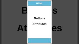 𝐁𝐮𝐭𝐭𝐨𝐧𝐬 𝐀𝐭𝐭𝐫𝐢𝐛𝐮𝐭𝐞𝐬  button submit reset html htmltutorial webdevelopment Educationslearning [upl. by Krusche351]