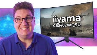 BEST BUDGET ULTRAWIDE iiyama GB3467WQSU Monitor Review [upl. by Mota12]