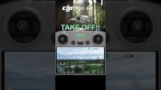 🔥TUTORIAL  EASY ONSCREEN TAKEOFF  DJI MINI 4 PRO 🍃🛫viralvideo djimini4pro drone [upl. by Htebharas887]