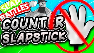 HOW to COUNTER the SLAPSTICK Glove😵‍💫 Slap Battles Roblox [upl. by Eblehs]