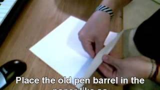 How to Remove the Text off of a Pen Barrel [upl. by Uund]