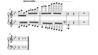 Moszkowski Op72 No2 3 Experimental Endings [upl. by Earaj140]