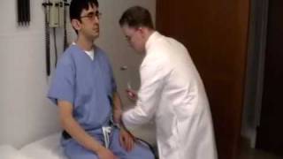 Neurology Exam com Upper Extremity Tone Reflexes hoffmans [upl. by Ytteb]