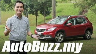 Peugeot 2008 PureTech 12 turbo SUV review  AutoBuzzmy [upl. by Metcalf]