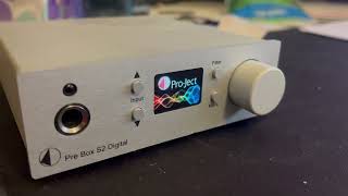 ProJect Audio System Pre Box S2 Digital Preamplifier  Made in Austria [upl. by Hayes]