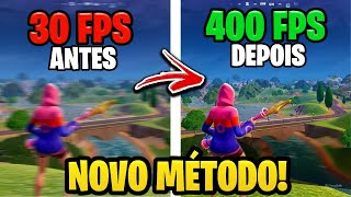 🚨COMO AUMENTAR MUITO o FPS e REDUZIR INPUTLAG no FORTNITE TEMPORADA 3 RODAR FORTNITE em PC FRACO [upl. by Fowler912]