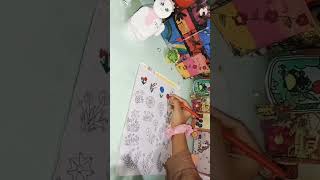 Many flower Drawing video Sticker makingAmazingDiaryD4y youtube drawing art [upl. by Seraphina]