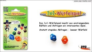 1x1 Würfelspiel  1mal1 lernen amp üben [upl. by Eigram]