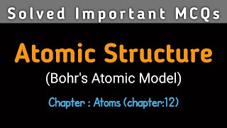 Quantized Radii for Hydrogen Atom  Bohr Model  12th Class Physics [upl. by Mehs760]