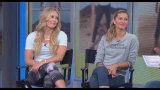 Lindsey Vonn and Gisele Bundchen Promote the I Will What I Want Campaign [upl. by Martyn]