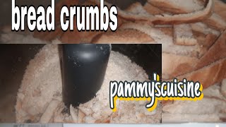 how to make bread crumbsleftover bread usespammyscuisineofficial [upl. by Auberbach]