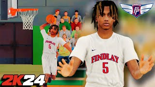 OUR 67 PG TAKES OVER THE GAME FINDLAY VS AZ COMPASS NBA 2K24 HIGH SCHOOL HOOPS FINDLAY EP 17 [upl. by Naujad]