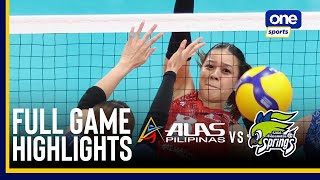 ALAS PILIPINAS WOMEN vs SAGA HISAMITSU SPRINGS  FULL GAME HIGHLIGHTS  INVITATIONALS  September 8 [upl. by Percival]