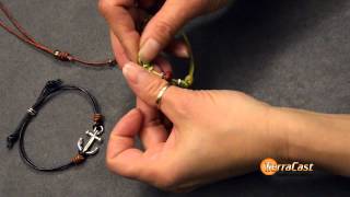 Technique How to Make A Sliding Knot in Jewelry Making [upl. by Nodnahs163]