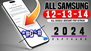 Finally🔥All Samsung Android 14 with Newest Security 2024 FRP Bypass  Frp Bypass  0 Not Working [upl. by Kessia]