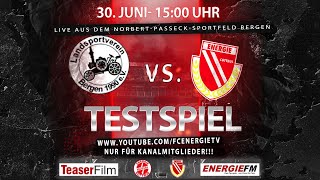 Testspiel in Vorbereitung der Saison 2425  LSV Bergen vs FC Energie Cottbus [upl. by Rock]