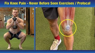 Incredible Way to Fix Knee Pain  Never Before Seen ExercisesProtocol [upl. by Akimed390]