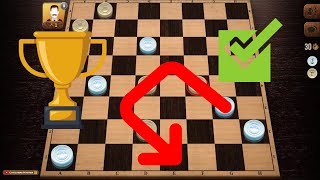 Easily Win in Checkers  Dont Miss the Ending [upl. by Laro321]