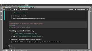 21  Intro to Python Course  VARIABLES  what they are how they work [upl. by Carolynne]