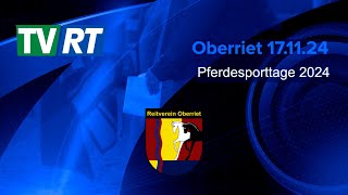 Pferdesporttage Oberriet 2024 Spitzenreitsport und Unterhaltung [upl. by Suravat]