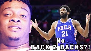 Joel Embiid Investigation For Not Playing BACK TO BACKS [upl. by Leilani874]