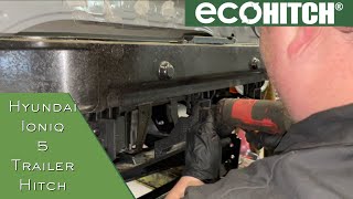 How to Install X7452S  Hyundai Ioniq 5 Tow Hitch by EcoHitch [upl. by Reynold]