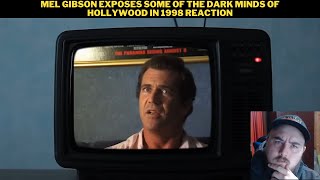 Mel Gibson Exposes Some of the Dark Minds of Hollywood in 1998 Reaction [upl. by Wurster634]