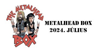 Kánikulacs  Metalhead Box 2024 július unboxing videó 📦📦📦 [upl. by Odlareg]